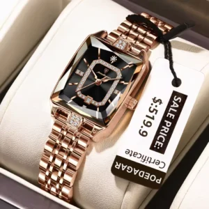 Poedagar 785 Ladies Watch - Black