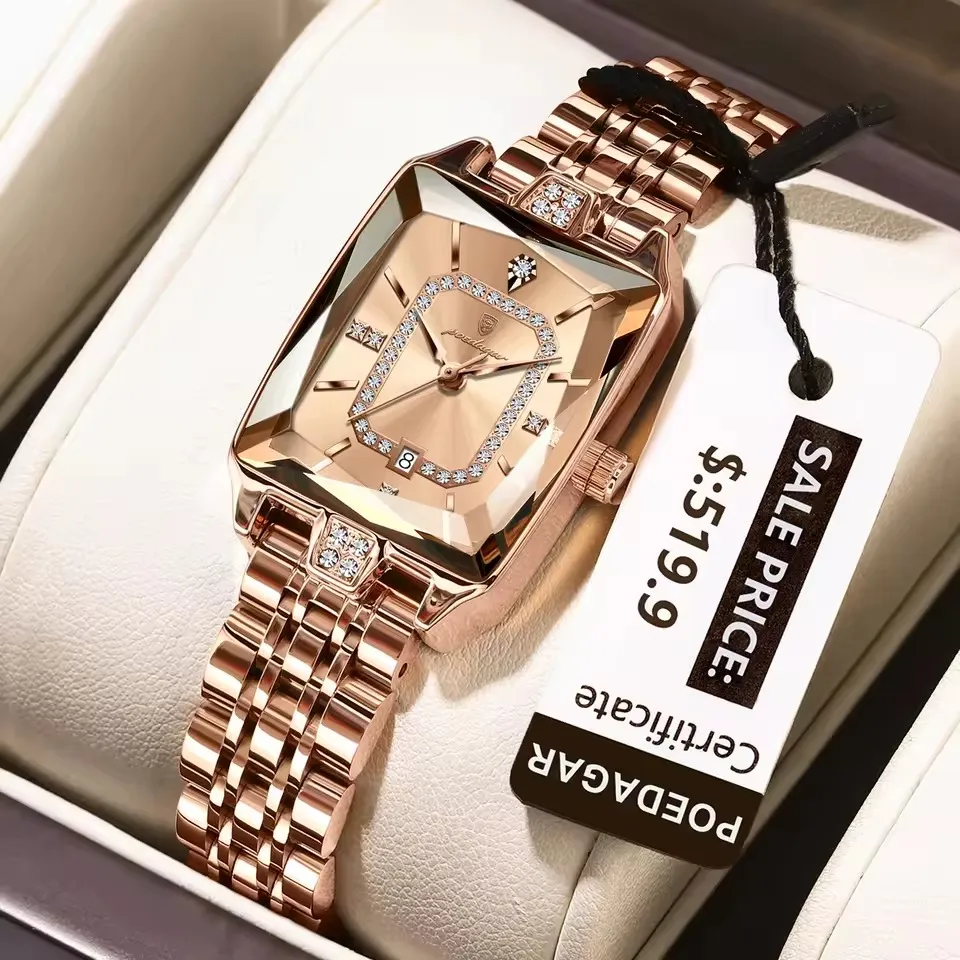 Poedagar 785 Ladies Watch - Rose