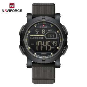 Naviforce 7139 T For Men - Gray Yellow