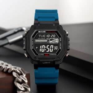 Skmei 2523 Silicone strap Men - Black Blue