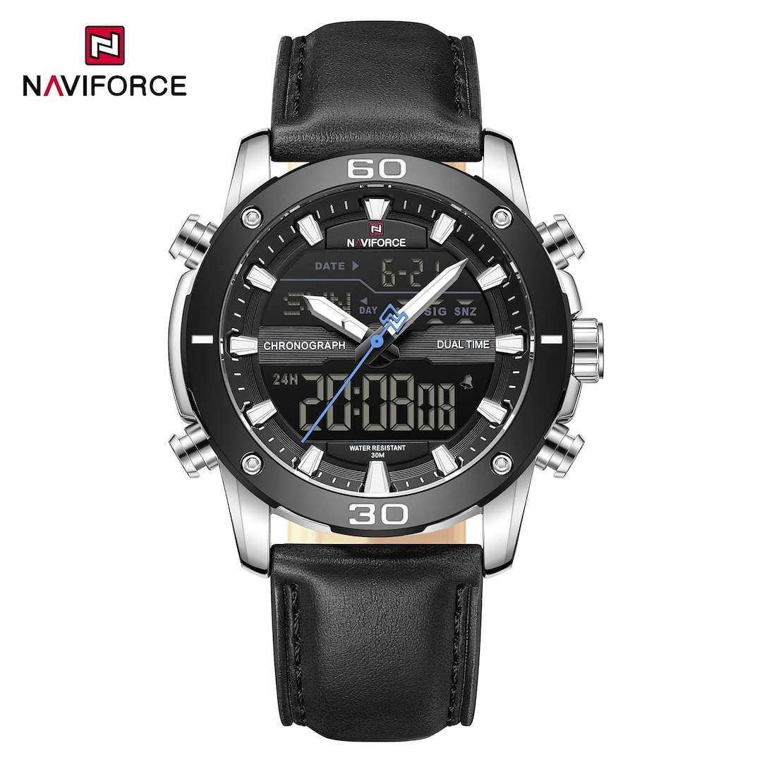 Naviforce 9294 L -Silve Black