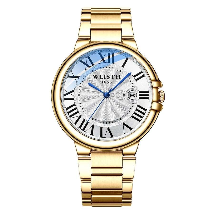 Luxury Business Men's Quartz Watch – Waterproof Stainless Steel Fashion Sport Wristwatch - Image 2