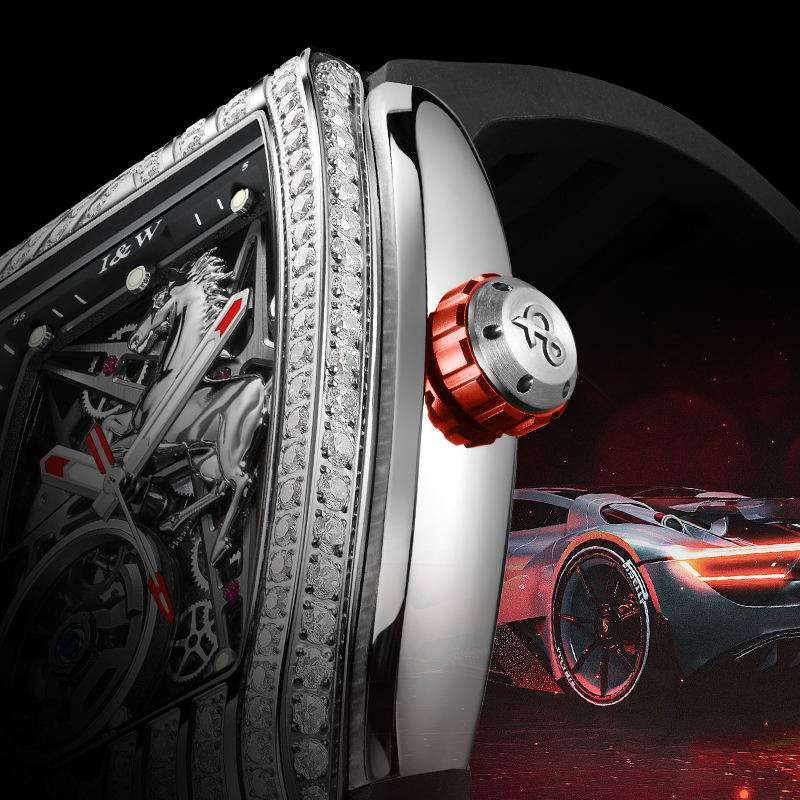 I&W Carnival 765G Luxury Men's Automatic Mechanical Watch Waterproof High Quality - Image 5