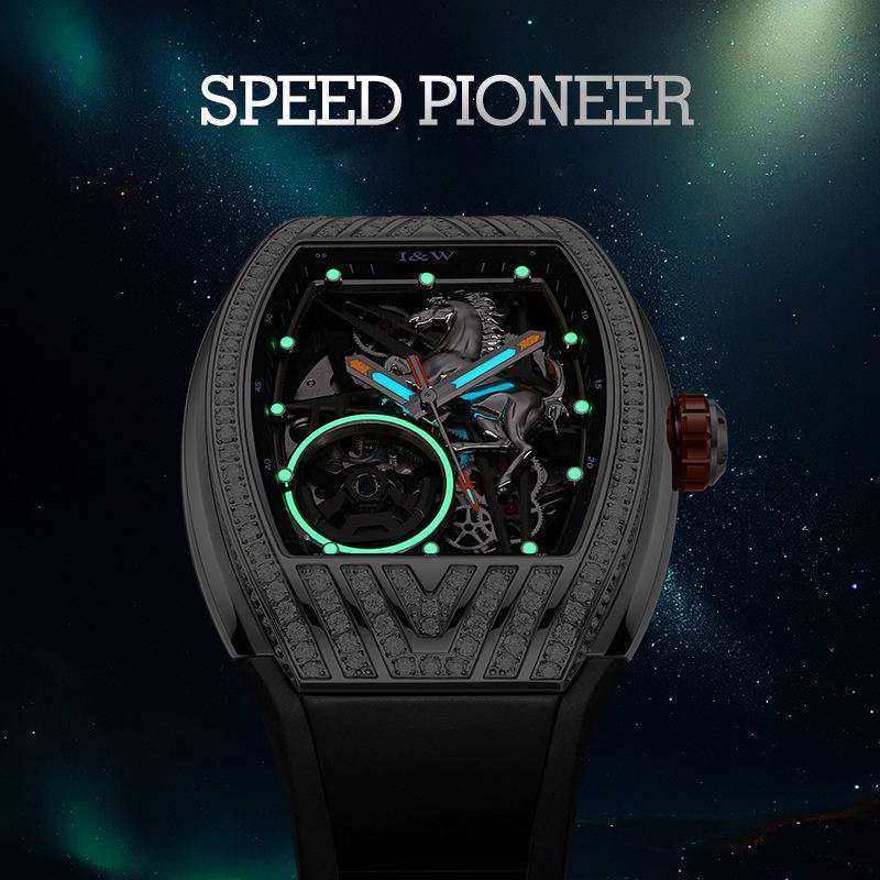 I&W Carnival 765G Luxury Men's Automatic Mechanical Watch Waterproof High Quality - Image 2