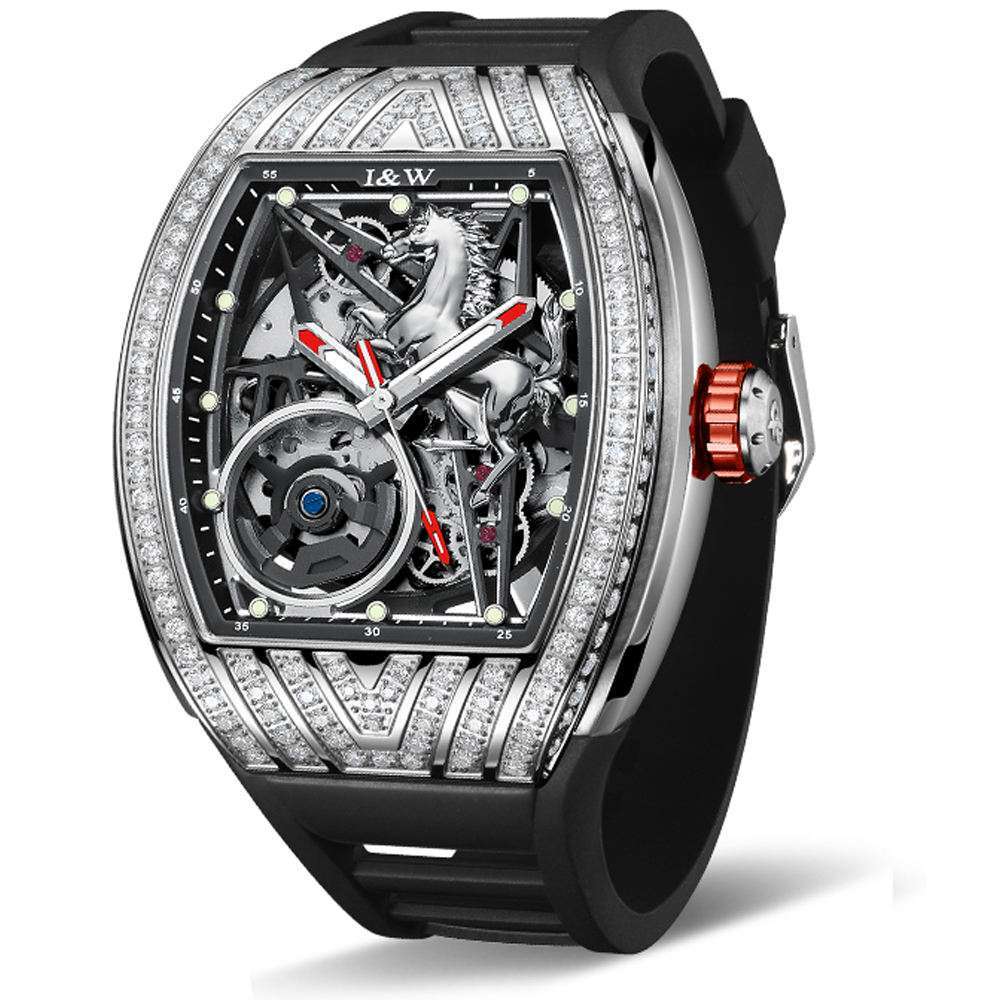 I&W Carnival 765G Luxury Men's Automatic Mechanical Watch Waterproof High Quality - Image 3